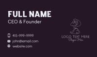 Minimalist Fashion Tailor  Business Card Image Preview