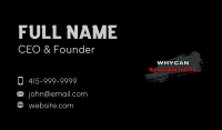 Horror Drip Wordmark Business Card Image Preview