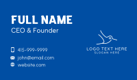 Minimalist Hummingbird Business Card Image Preview