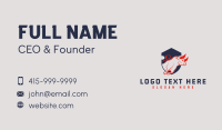 Wild Bull Horn Business Card Design