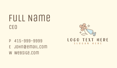 Icing Piping Bag Business Card Image Preview