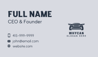 Black Race Car Business Card Image Preview