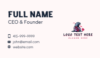 Hawaiian Floral Seal Business Card Preview