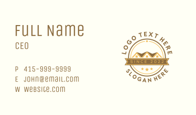 Home Roofing Repair Business Card Image Preview