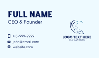 Tropical Ocean  Surfing Business Card Image Preview