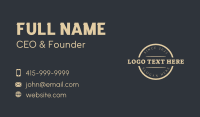 Generic Startup Store Business Card Image Preview