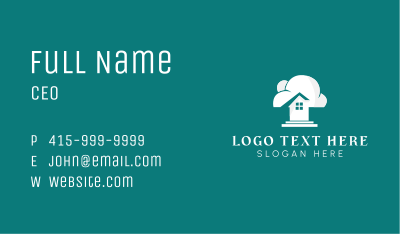 White Cloud Home  Business Card Image Preview