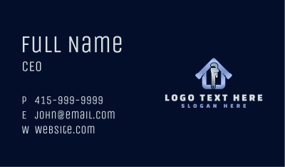 Pipe Wrench House Business Card Image Preview