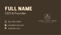 Builder Hammer Nail Business Card Image Preview