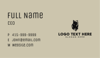 Wild Feline Panther Business Card Image Preview