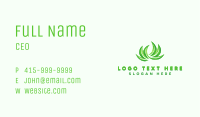 Herbal Wellness Spa Business Card Image Preview