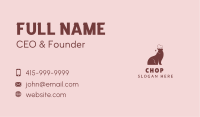 Chef Bear Restaurant Business Card Image Preview