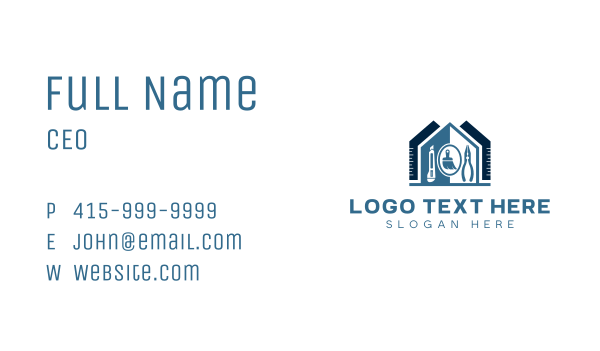 Handyman Repair Tools Business Card Design Image Preview