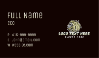Lion Mascot Gaming Business Card Image Preview