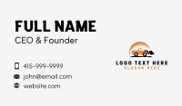 Wheel Loader Construction Business Card Image Preview