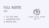 Crystal Gem Hand Business Card Image Preview