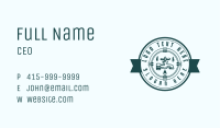 Faucet Pipe Plumbing Business Card Image Preview