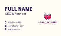 Heart Love Care  Business Card Image Preview