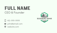 Garden Lawn Mower Business Card Image Preview