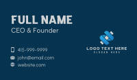 Tech Letter Z  Business Card Image Preview