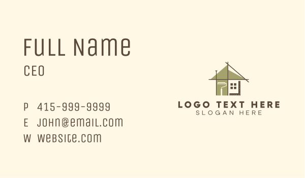 House Construction Tools Business Card Design Image Preview