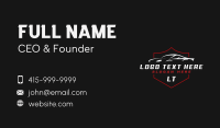 Car Racing League Business Card Preview