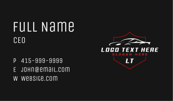 Car Racing League Business Card Design Image Preview