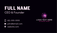 Digital Cyber Network  Business Card Image Preview