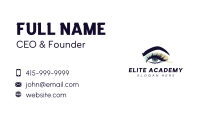 Eyelash Extension Beauty Salon Business Card Design