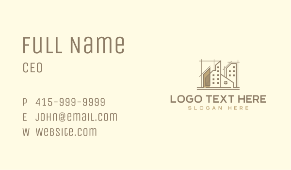 Engineer Builder Architect Business Card Design Image Preview