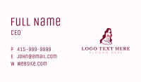 Seductive Fashion Woman Business Card Image Preview