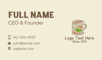 Organic Coffee Mug  Business Card Image Preview