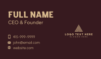 Pyramid Creative Agency Business Card Image Preview