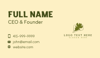 Oak Leaf Connecticut  Business Card Preview