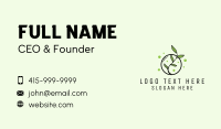 Sprout Leaf Gardening  Business Card Design