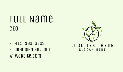 Sprout Leaf Gardening  Business Card