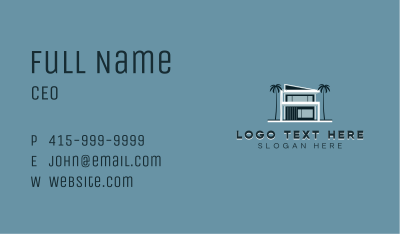 Residential Architect Contractor Business Card Image Preview