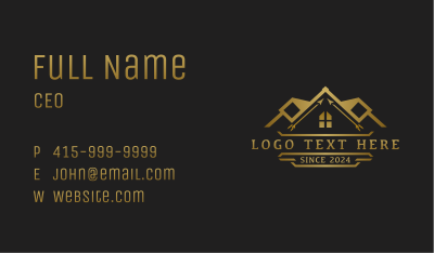 Arrow Roofing Property Business Card Image Preview