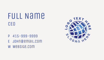 International Network Technology  Business Card Image Preview