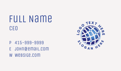 International Network Technology  Business Card Image Preview