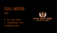 Vape Monkey King Business Card Image Preview