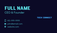 Cyber Gaming Wordmark Business Card Image Preview