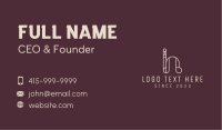 Classic Boutique Letter H Business Card Image Preview