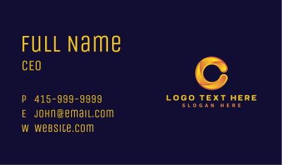 Corporate Creative Media Business Card Image Preview