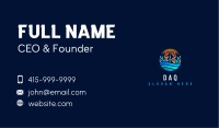 Aquatic Coral Reef Business Card Image Preview