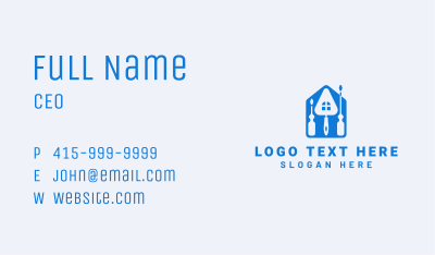 House Repair Maintenance Business Card Image Preview