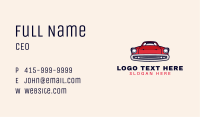 Old School Muscle Car Business Card Image Preview