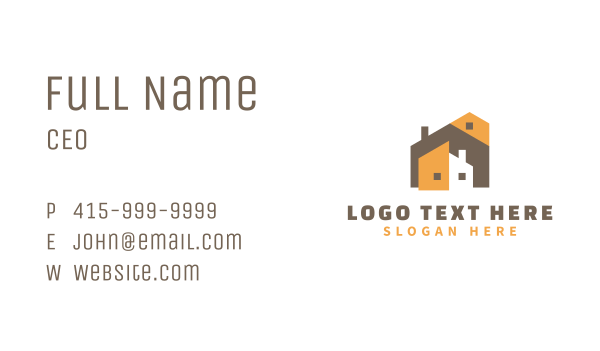 House Apartment Realtor Business Card Design Image Preview
