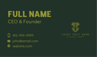 Eco Tree Mother Nature Business Card Design