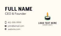 Scented Candle Spa  Business Card Image Preview